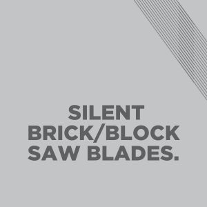 Silent Brick/Block Saw Blades